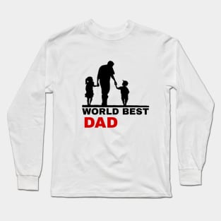 Worlds Best Dad Long Sleeve T-Shirt